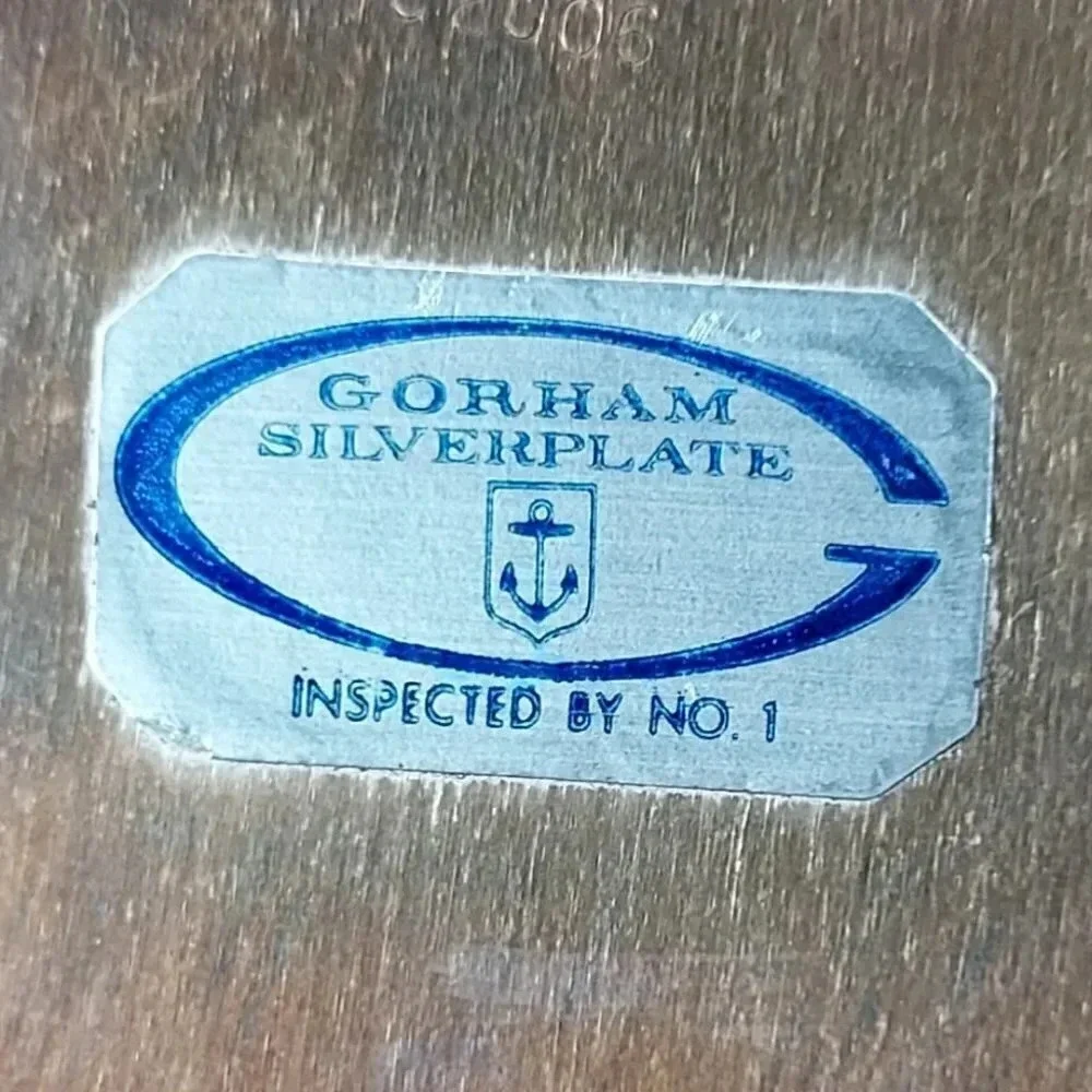 Gorham Silverplate Round Plate - Picture 3 of 5